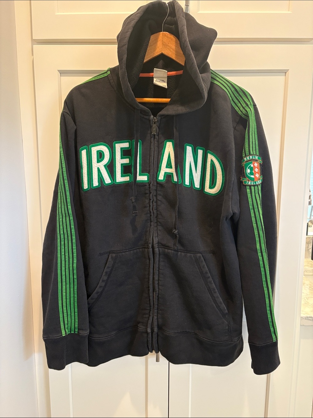 Blue Marlin Ireland Soccer Hoodie